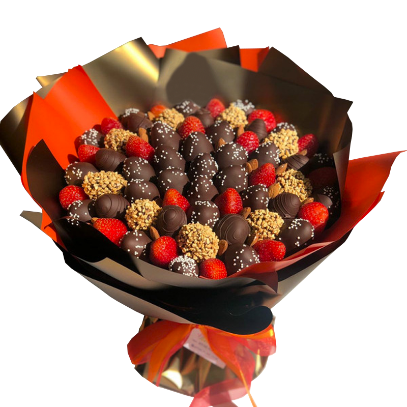 Букет из клубники Сладкая шоколадка