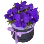 Композиция из 5 орхидей ванда